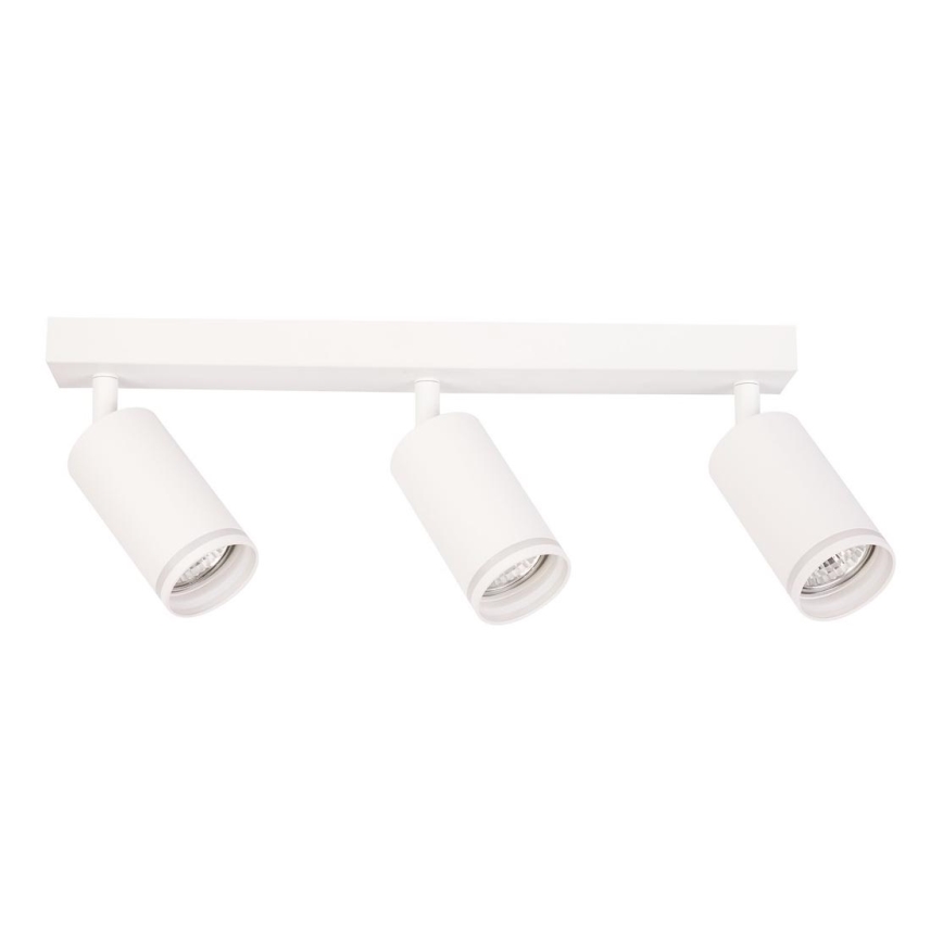 Foco direccional PIPE 3xGU10/10W/230V blanco