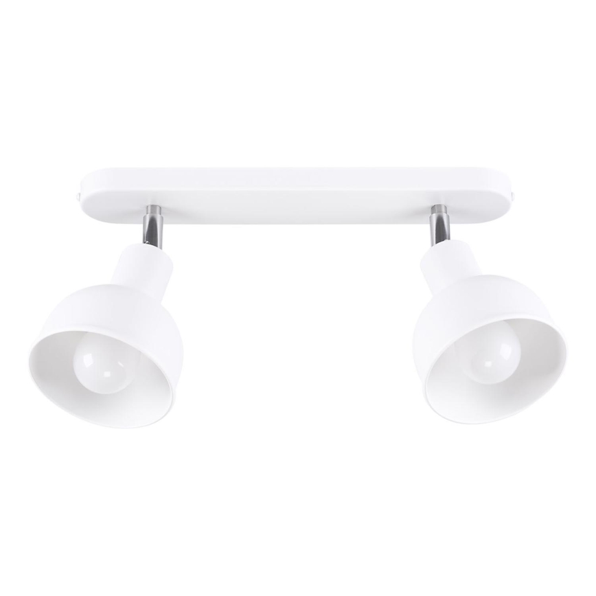 Foco ELBA 2xE27/15W/230V blanco