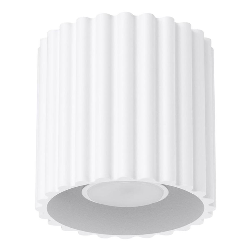 Foco empotrable AURA 1xGU10/10W/230V 10 cm blanco