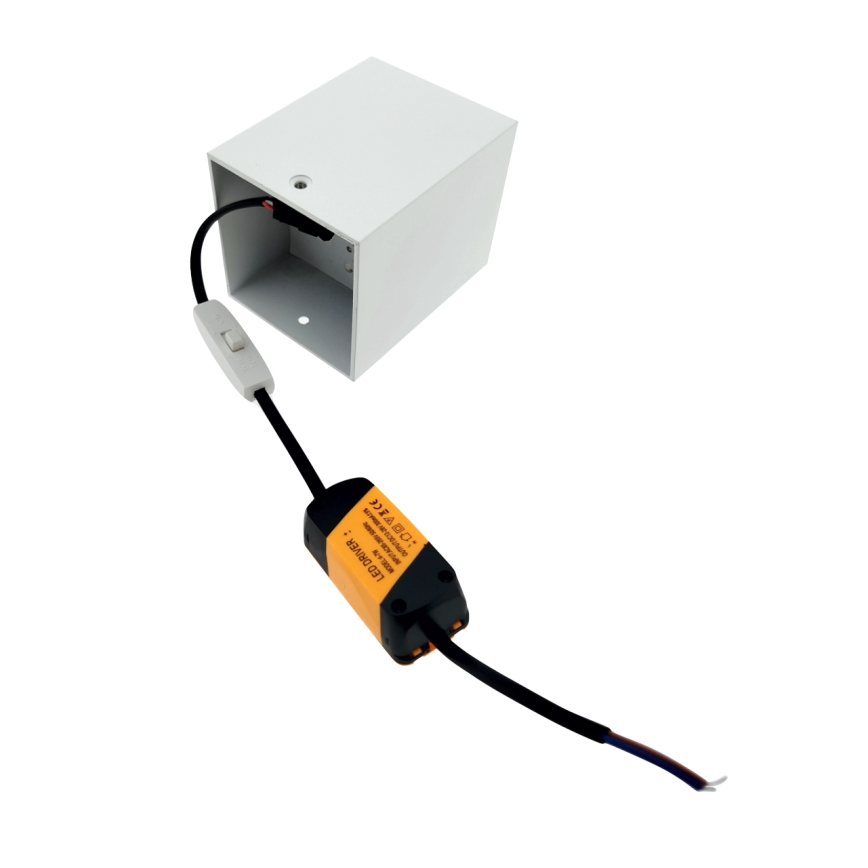 Foco empotrable LED/5W/230V 3000/4000/6400K 7,5x7,5 cm blanco