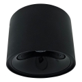 Foco empotrable LED 9 W, 230 V, Ø 9 cm, negro