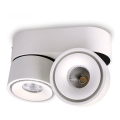 Foco empotrable LED regulable LAHTI MINI 2xLED/9W/230V 3000K CRI 90 blanco