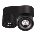 Foco empotrable LED regulable LAHTI MINI 2xLED/9W/230V 3000K CRI 90 negro