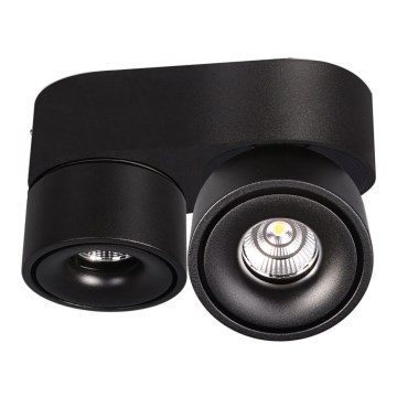 Foco empotrable LED regulable LAHTI MINI 2xLED/9W/230V 3000K CRI 90 negro