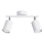 Foco empotrable LEMMI 2xGU10/40W/230V blanco