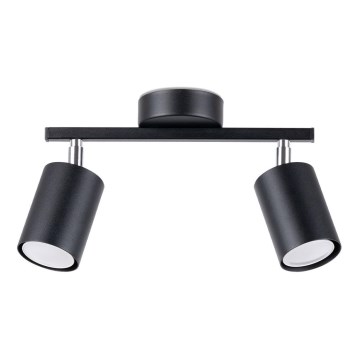Foco empotrable LEMMI 2xGU10/40W/230V negro