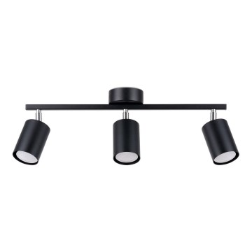 Foco empotrable LEMMI 3xGU10/40W/230V negro