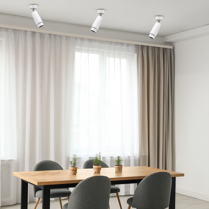 Foco empotrable MICA 1xGU10/25W/230V blanco