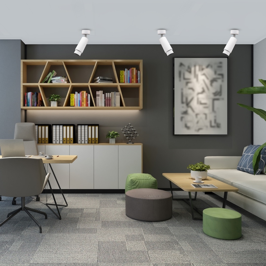 Foco empotrable MICA 1xGU10/25W/230V blanco