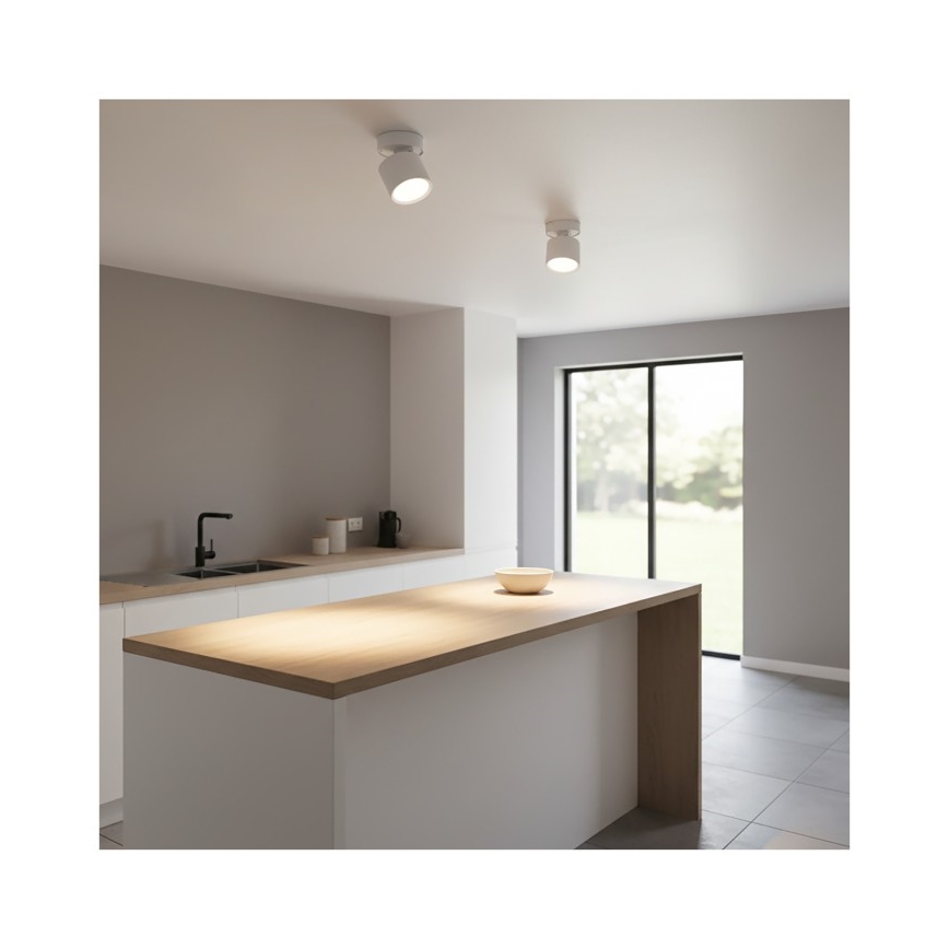 Foco empotrable OH12F 1xGX53/35W/230V 8,5 cm blanco