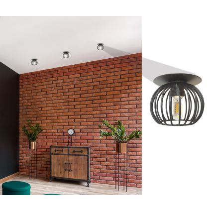 Foco empotrable SK 93 1xG9/40W/230V negro