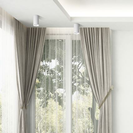 Foco empotrable LED RGBW regulable para baño TURYN 1xGU10/6W/230V 3000K Wi-Fi IP44 blanco