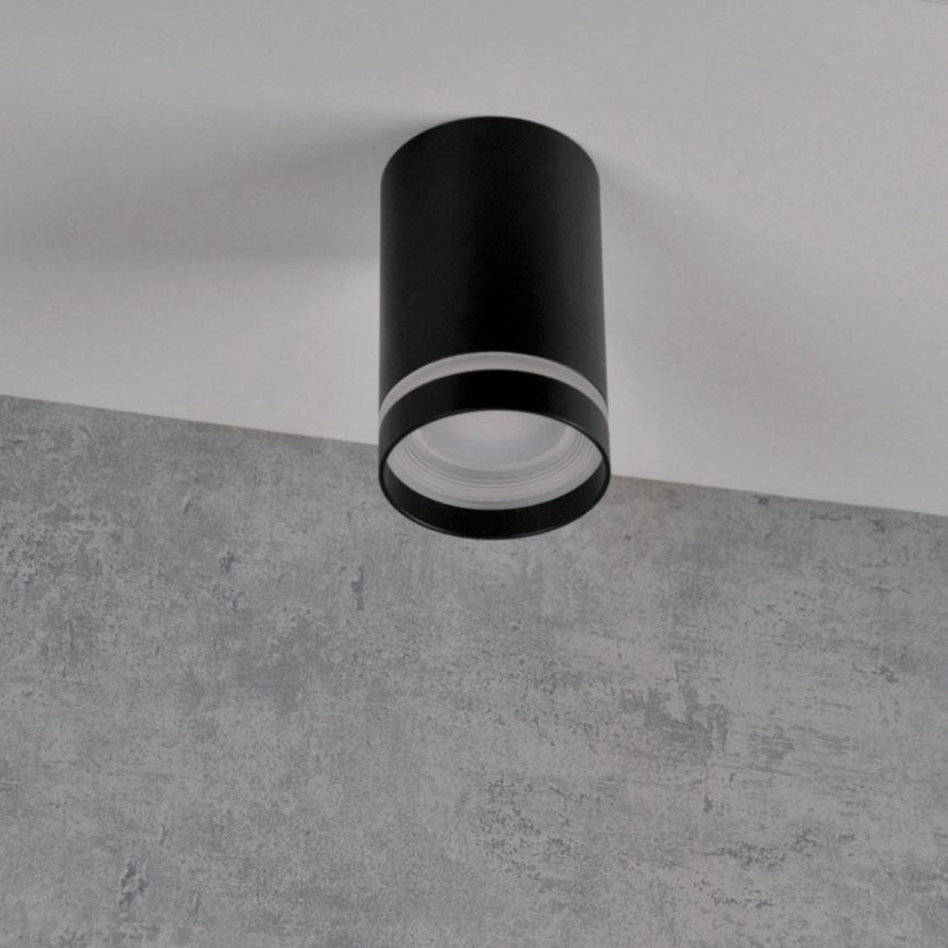 Foco FABRI 1xGU10/10W/230V negro