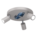 Foco infantil FUN 3xGU10/8W/230V gris/coche