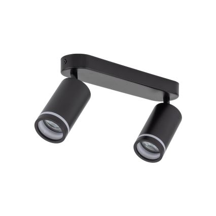 Foco JET 2xGU10/10W/230V negro
