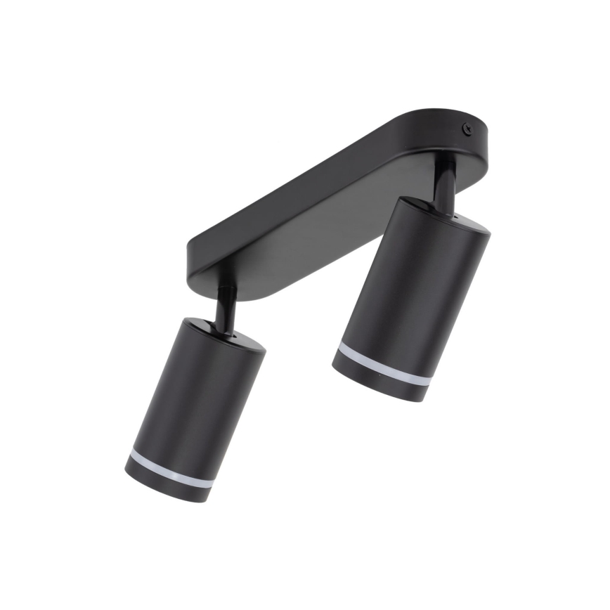 Foco JET 2xGU10/10W/230V negro