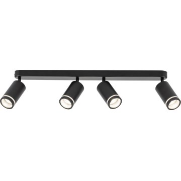 Foco JET 4xGU10/10W/230V negro