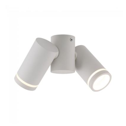 Foco JET SET 2xGU10/10W/230V blanco