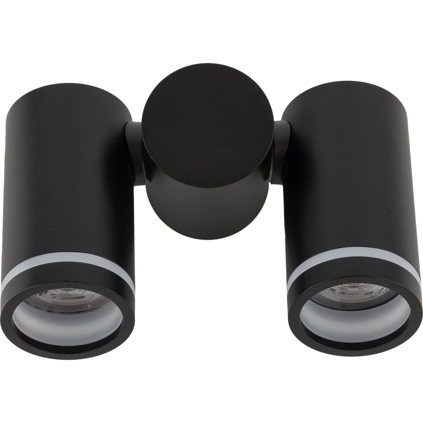 Foco JET SET 2xGU10/10W/230V negro