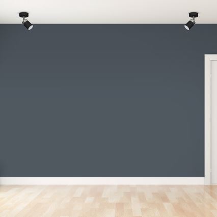 Foco JOKER 1xGU10/25W/230V negro/cromo brillante