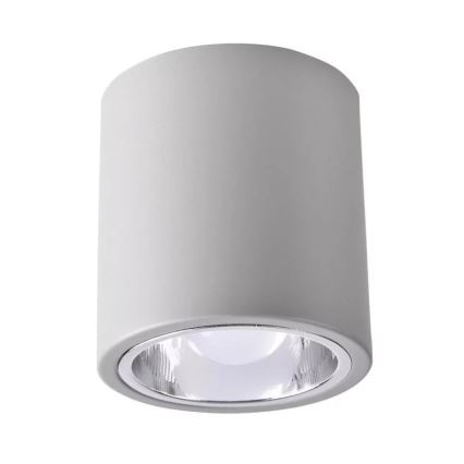 Foco JUPITER 1xE27/20W/230V diá. 13 cm gris