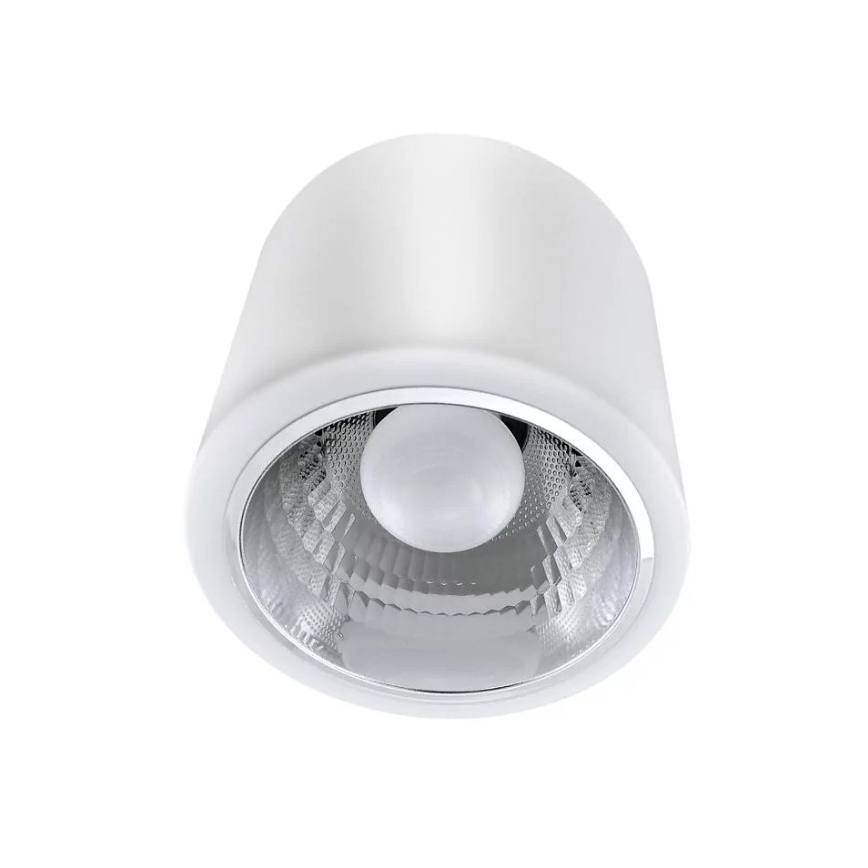 Foco JUPITER 1xE27/20W/230V diá. 16,5 cm blanco