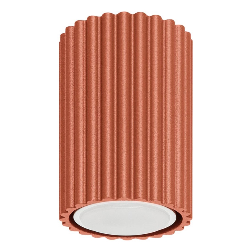 Foco KARBON 1xGU10/10W/230V 10 cm rojo