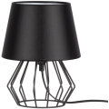 Foco - Lámpara de mesa MANGOO 1xE27/40W/230V negro