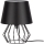 Foco - Lámpara de mesa MANGOO 1xE27/40W/230V negro