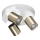 Foco LAURIN 3xGU10/10W/230V latón/blanco