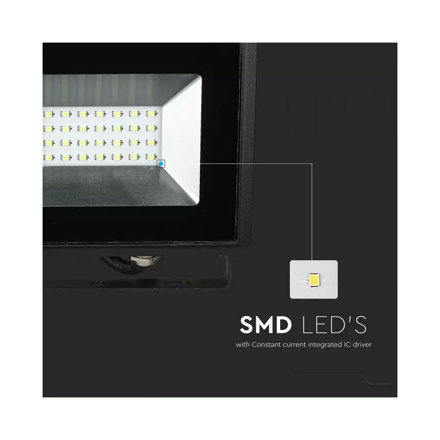 Proyector LED LED/20W/230V IP65 luz verde
