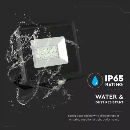Proyector LED LED/20W/230V IP65 luz verde