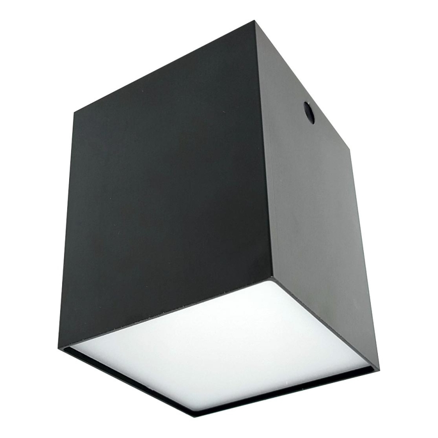 Foco LED/5W/230V 3000/4000/6400K 7,5x7,5 cm negro