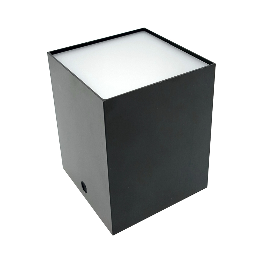 Foco LED/5W/230V 3000/4000/6400K 7,5x7,5 cm negro
