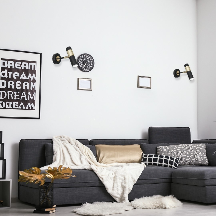 Foco LED de pared DALLAS 1xGU10/3W/230V