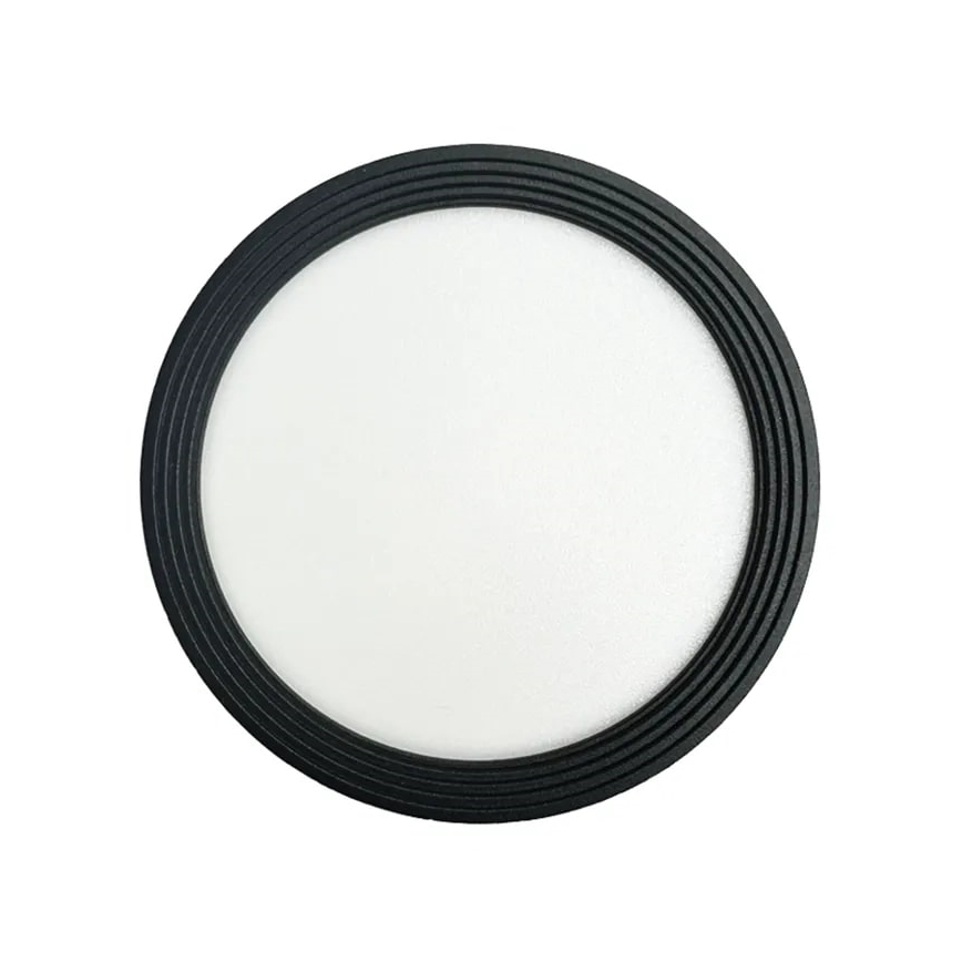 Foco LED LED/17W/230V 4000K diá. 15 cm negro