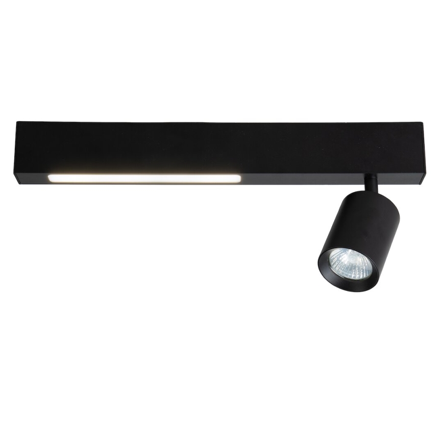 Foco LED MAGNET LED/5W/230V + 1xGU10/60W 3000/4000K negro