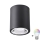 Foco LED RGBW regulable JUPITER 1xE27/6,5W/230V 2700-6500K Wi-Fi diámetro 9,8 cm negro