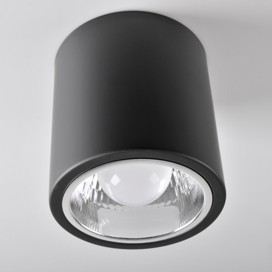 Foco empotrable LED RGBW regulable JUPITER 1xE27/6,5W/230V 2700-6500K Wi-Fi Ø 13 cm negro