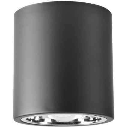 Foco empotrable LED RGBW regulable JUPITER 1xE27/6,5W/230V 2700-6500K Wi-Fi Ø 13 cm negro