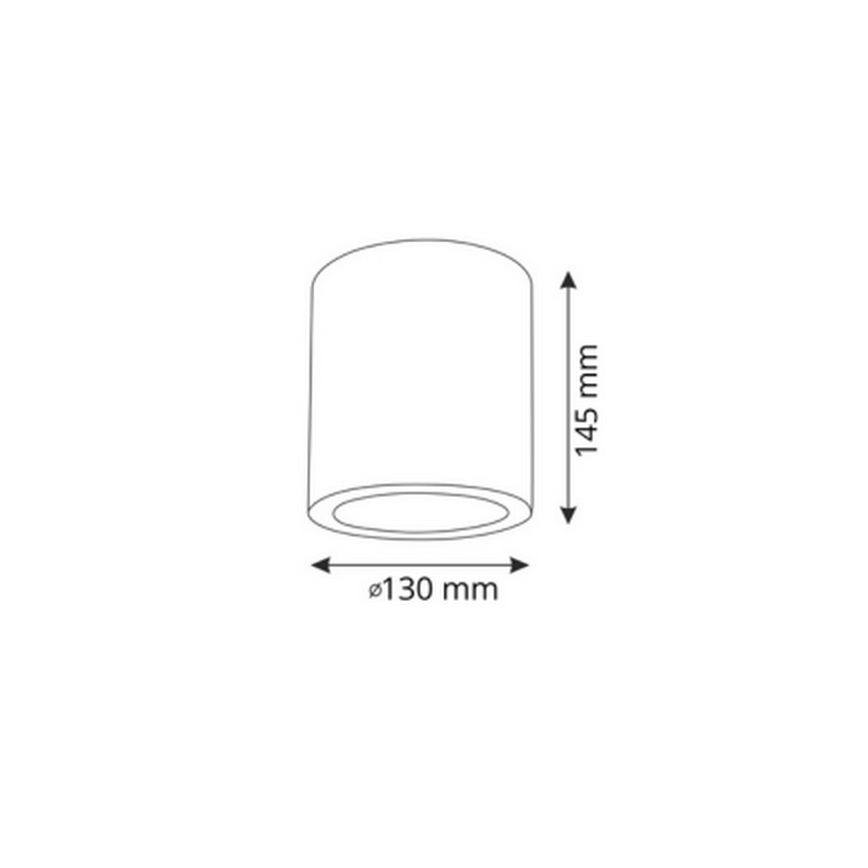 Foco empotrable LED RGBW regulable JUPITER 1xE27/6,5W/230V 2700-6500K Wi-Fi Ø 13 cm negro
