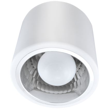 Foco empotrable LED RGBW regulable JUPITER 1xE27/6,5W/230V 2700-6500K Wi-Fi Ø 13 cm blanco