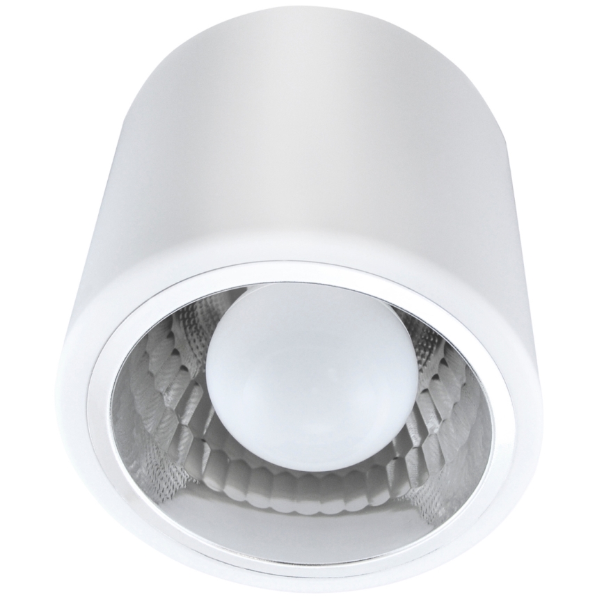 Foco empotrable LED RGBW regulable JUPITER 1xE27/6,5W/230V 2700-6500K Wi-Fi Ø 13 cm blanco