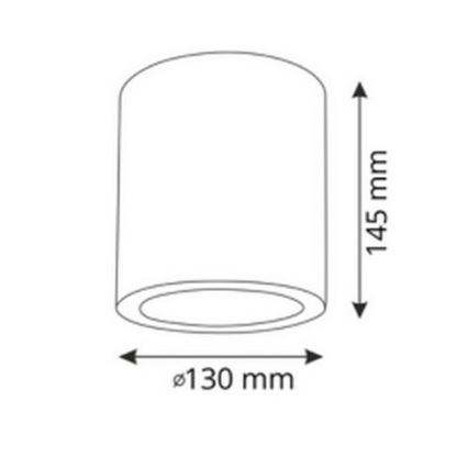 Foco empotrable LED RGBW regulable JUPITER 1xE27/6,5W/230V 2700-6500K Wi-Fi Ø 13 cm blanco