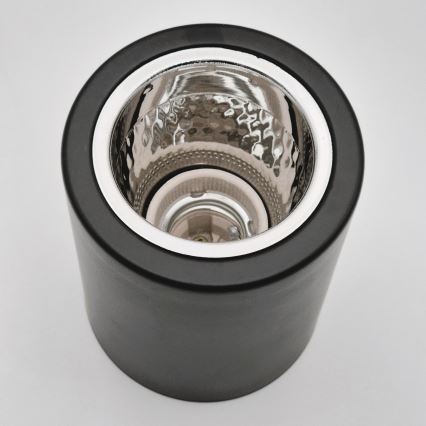 Lámpara empotrable LED TACO 1xE27/15W/230V negra