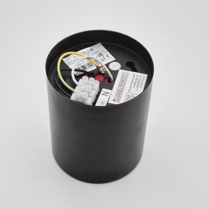 Lámpara empotrable LED TACO 1xE27/15W/230V negra