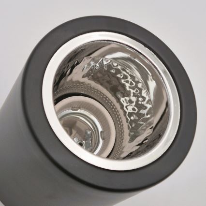 Lámpara empotrable LED TACO 1xE27/15W/230V negra