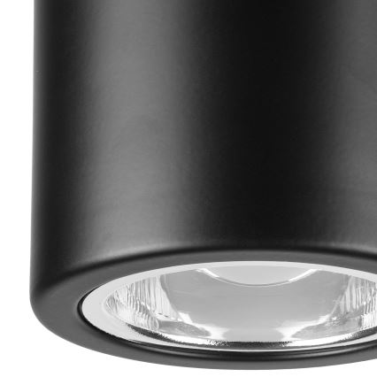 Lámpara empotrable LED TACO 1xE27/15W/230V negra