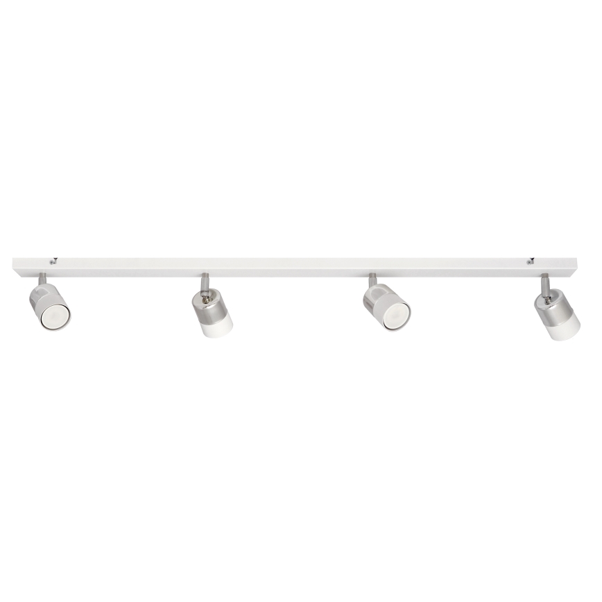 Foco LED TUBSSON 4xGU10/4,8W/230V blanco/cromo brillante