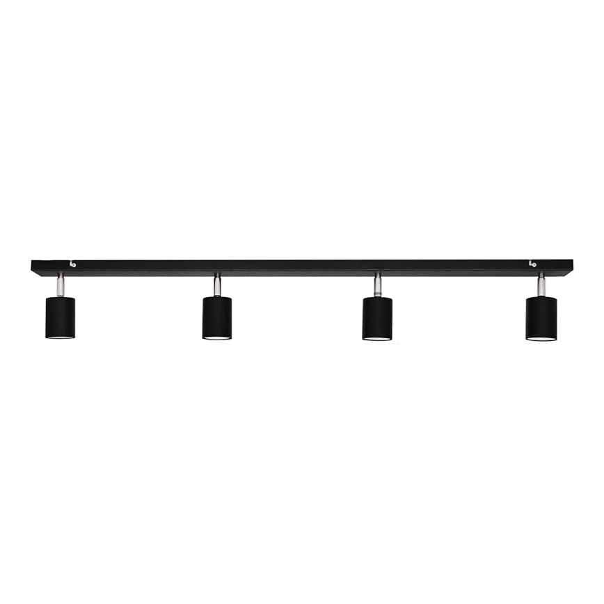 Foco LED TUNE 4xGU10/4,8W/230V negro